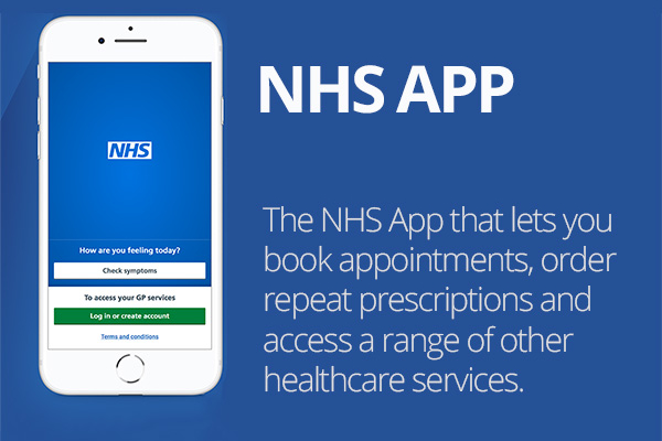 The NHS App image