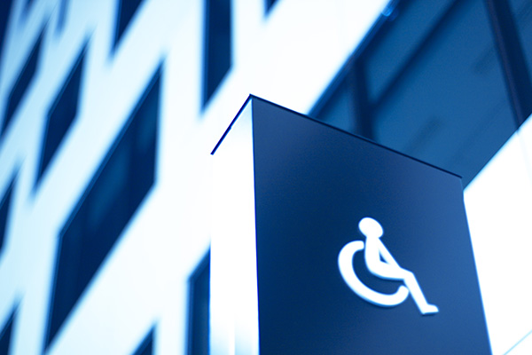 image depicting disabled access